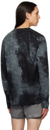 Satisfy Black Shibori Long Sleeve T-Shirt
