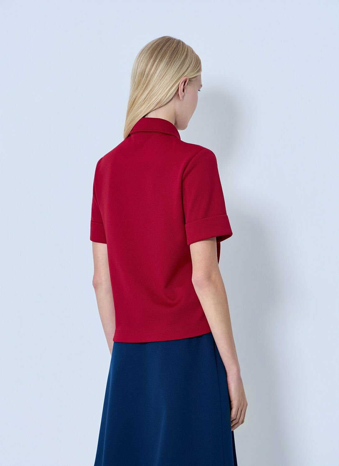 Miu Miu Jersey Polo Shirt