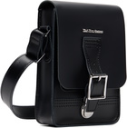 Dr. Martens Black Leather Vertical Crossbody Bag