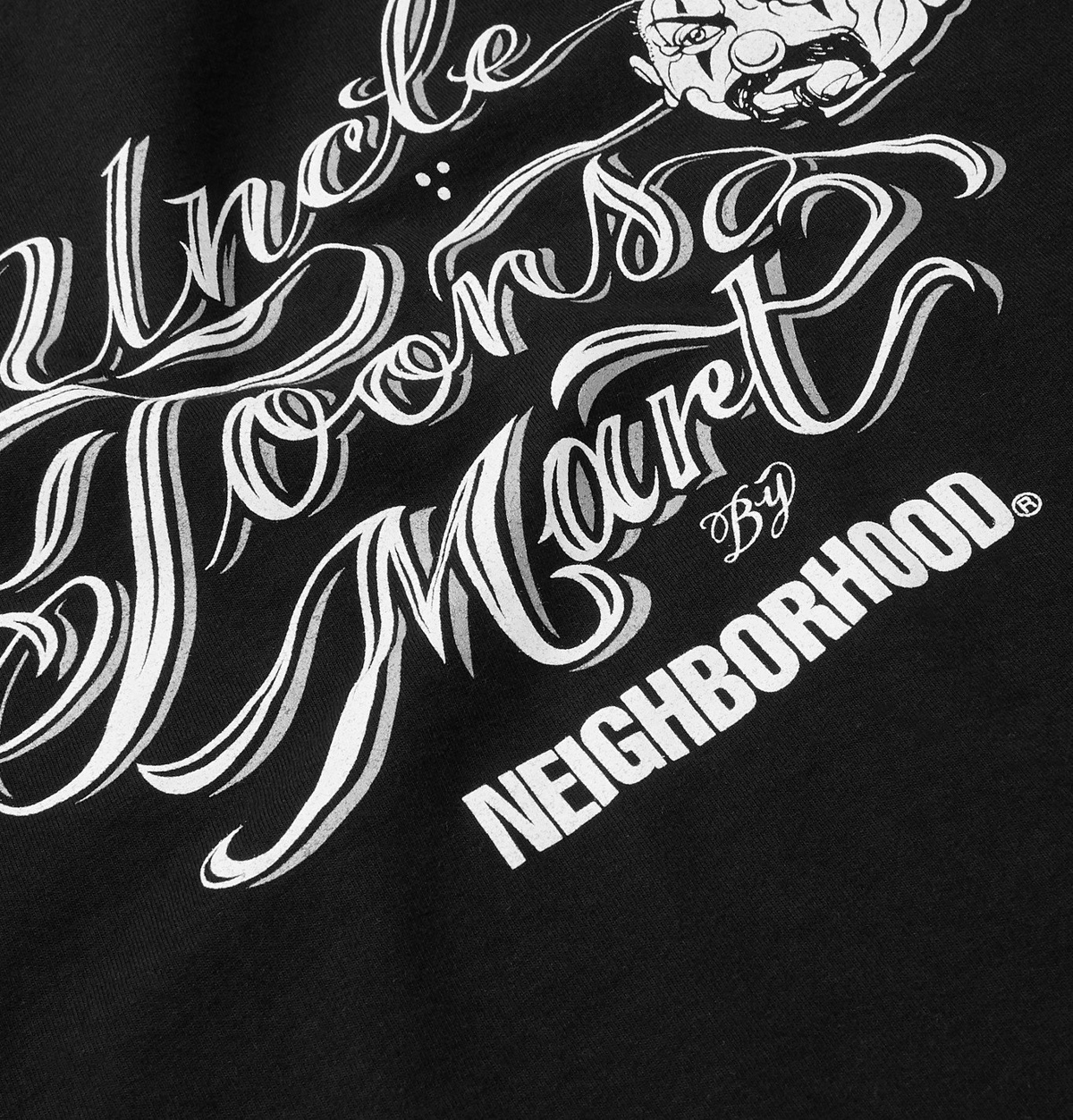 Neighborhood - Mr Cartoon Printed Cotton-Jersey T-Shirt - Black