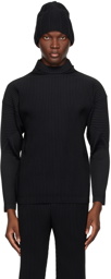 HOMME PLISSÉ ISSEY MIYAKE Black Basics Turtleneck