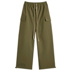 FEAR OF GOD ESSENTIALS Women's Bonded Nylon Field Pant in Dark Heather
