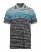 Missoni Mens Polo shirt Azure