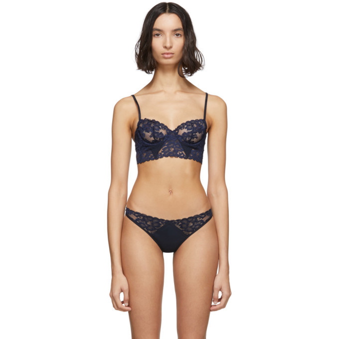 Photo: La Perla Navy Amelia Crop Bra