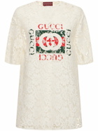 GUCCI Silk Blend Lace T-shirt