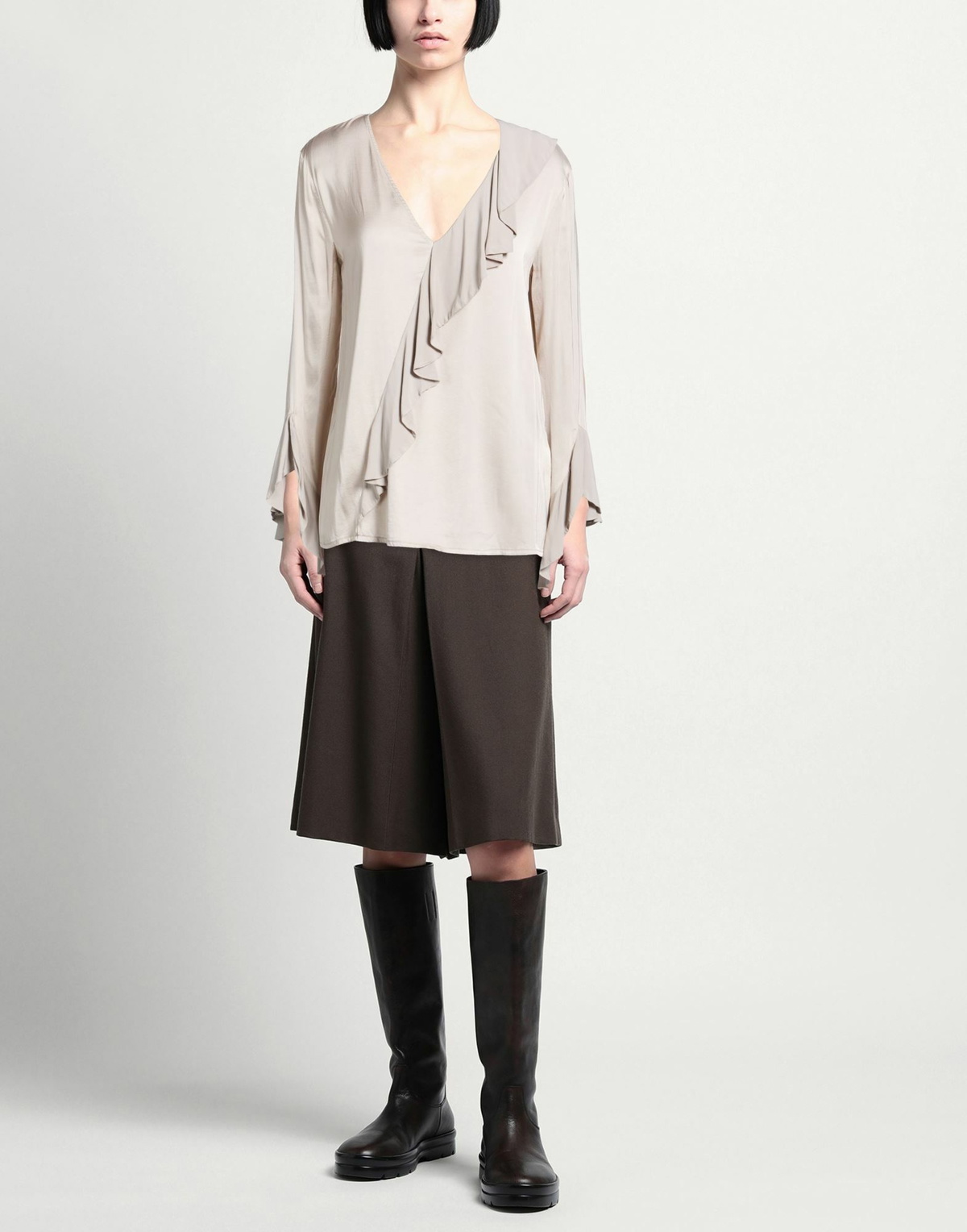 Alessia Santi Womens Top in Beige