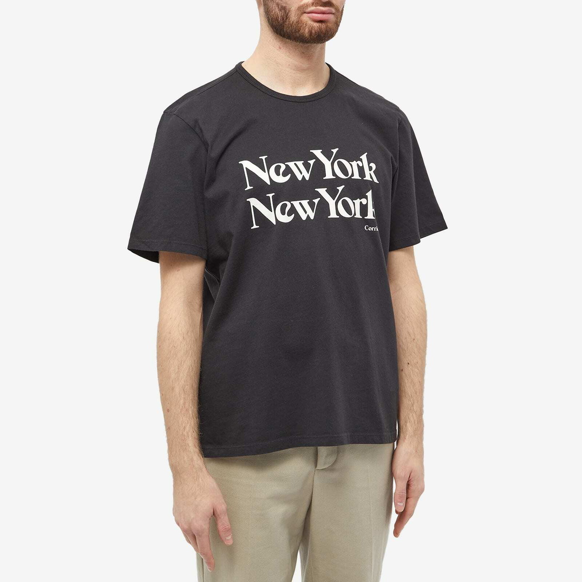 Corridor Men's New York New York T-Shirt in Black