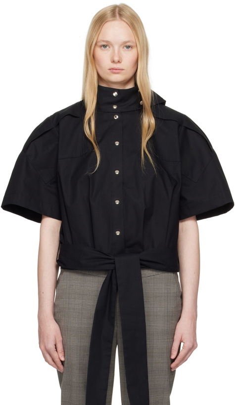 Photo: FIDAN NOVRUZOVA Black Kyla Shirt