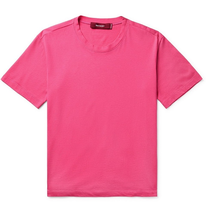 Photo: Sies Marjan - Cam Cotton-Jersey T-Shirt - Pink