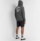 Outerknown - Printed Loopback Organic Cotton-Blend Jersey Hoodie - Gray