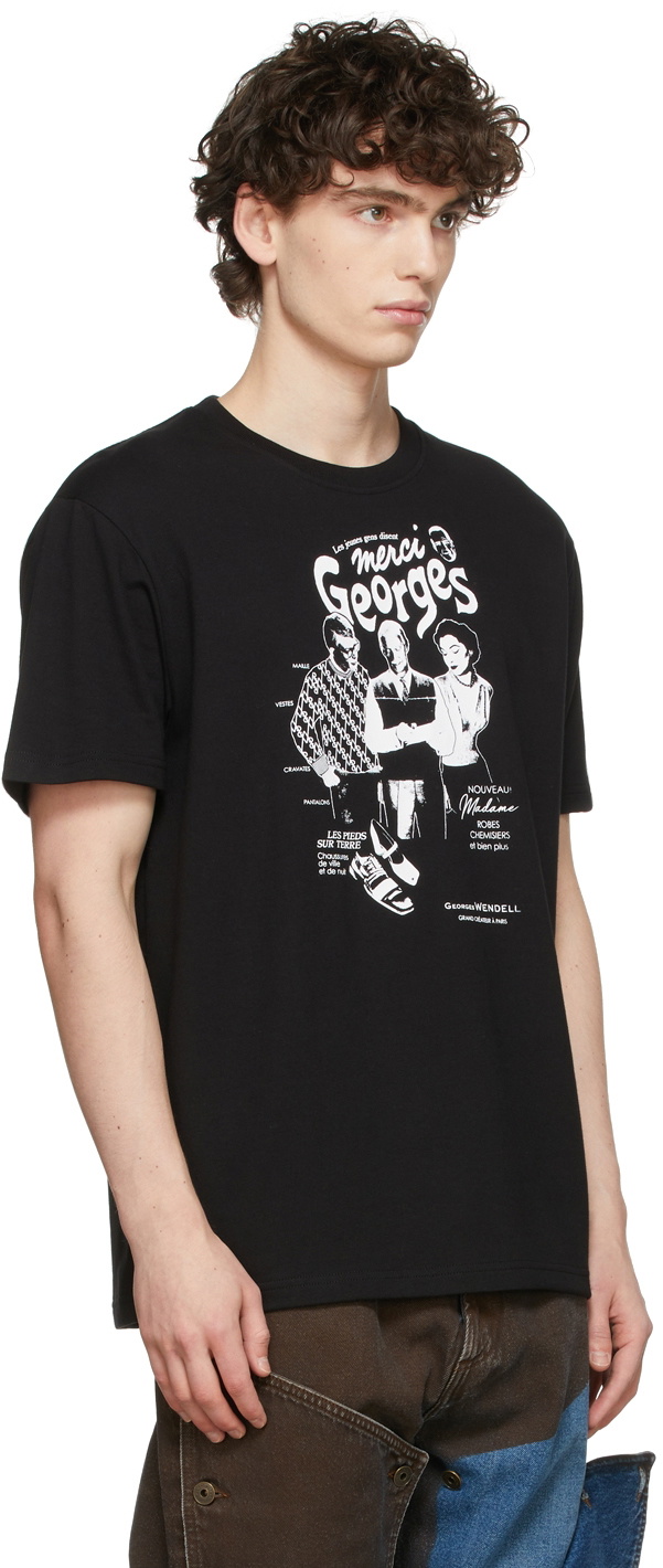 Georges Wendell Black T-Shirt