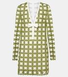 Giambattista Valli Open-knit minidress