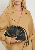 Loewe Flamenco Medium Leather Clutch - Black - One Size