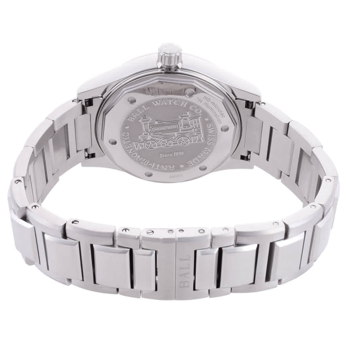 Ball Engineer III Automatic Ohio Chronometer Silver Dial Watch NM9026C-S5CJ-SL