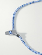 Miansai - Metric Rope and Silver Bracelet - Blue