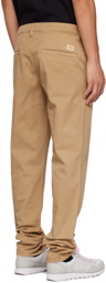 Nudie Jeans Beige Easy Alvin Trousers