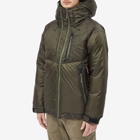 Nanga Men's Aurora Light Down Jacket in Khaki