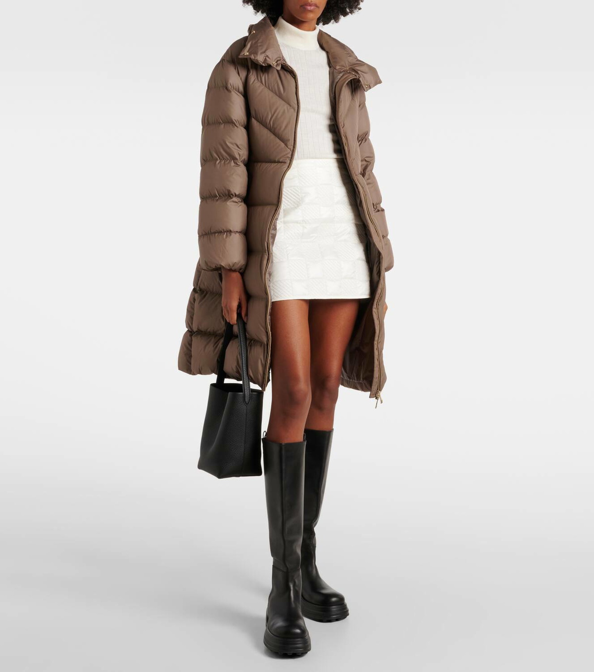 希少 美品 MONCLER Brou Long Down Jacket J20931C0002854AQE999_4