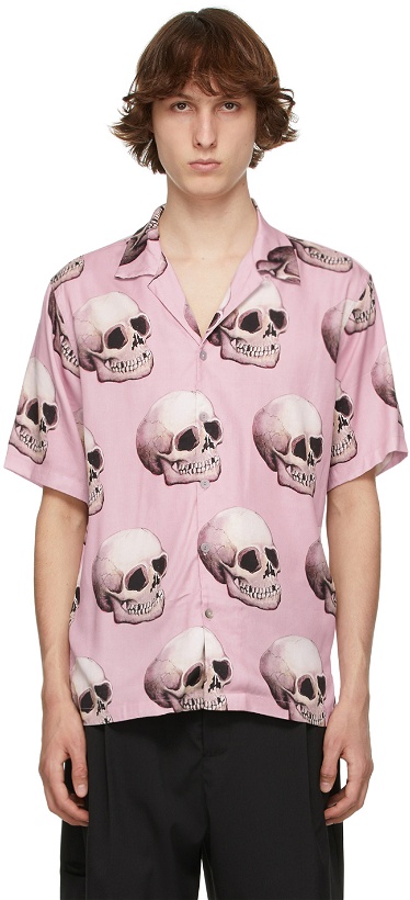 Photo: Endless Joy Pink Skull Short Sleeve Shirt