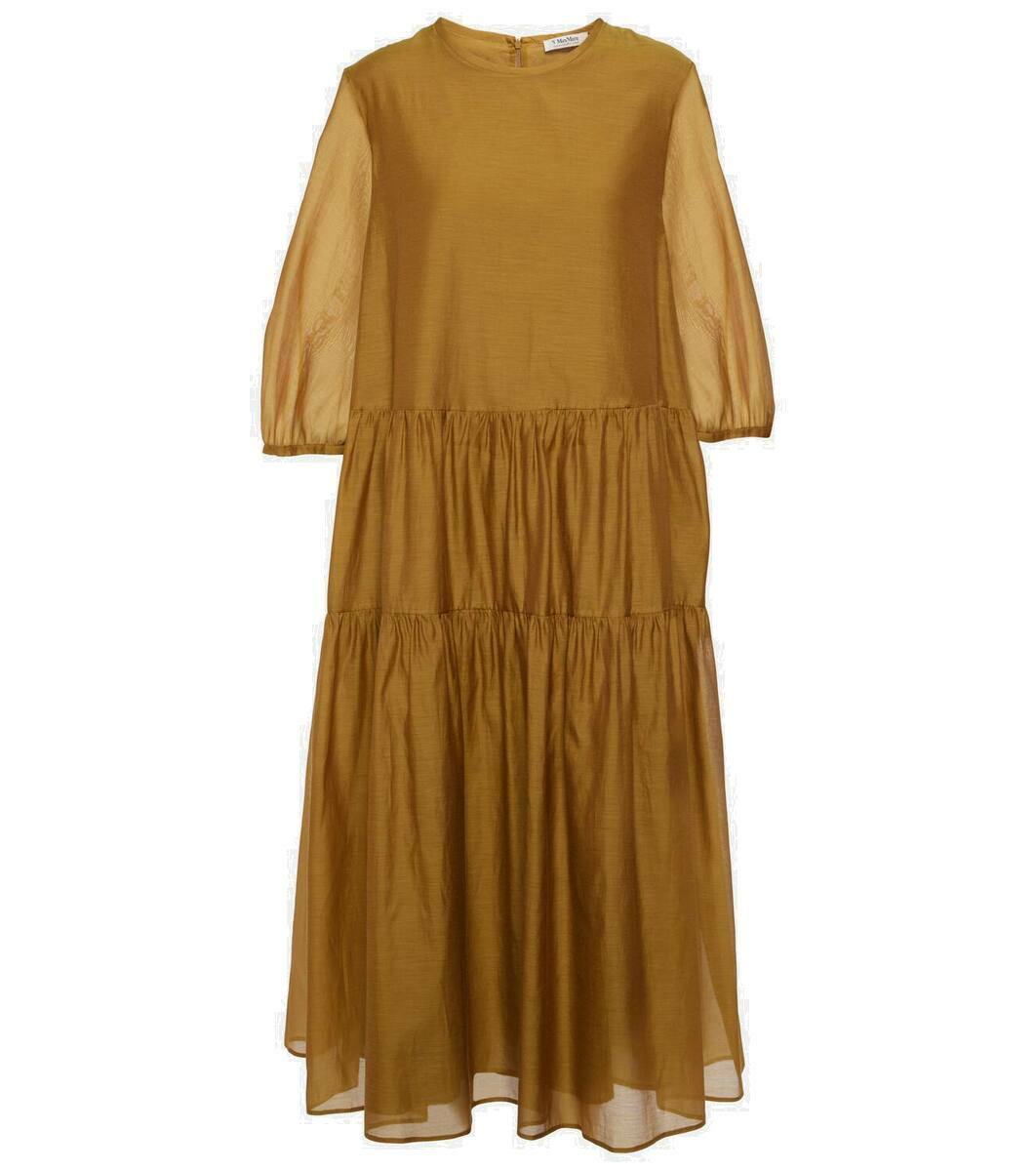 MAX MARA TEAK COMPACT MIDI DRESS マックスマーラ ティーク Max Mara Teak compact midi dress | The Fashion Square