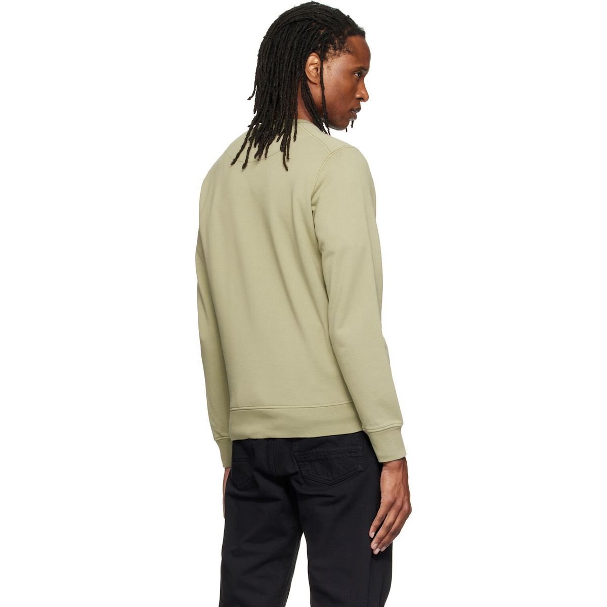 Stone Island Green 6100060 Organic Cotton Sweatshirt