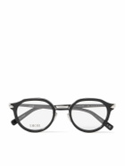 Dior Eyewear - DiorBlackSuit R8U Round-Frame Acetate and Silver-Tone Optical Glasses