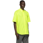 Balenciaga Yellow Tab Large Fit Short Sleeve Shirt