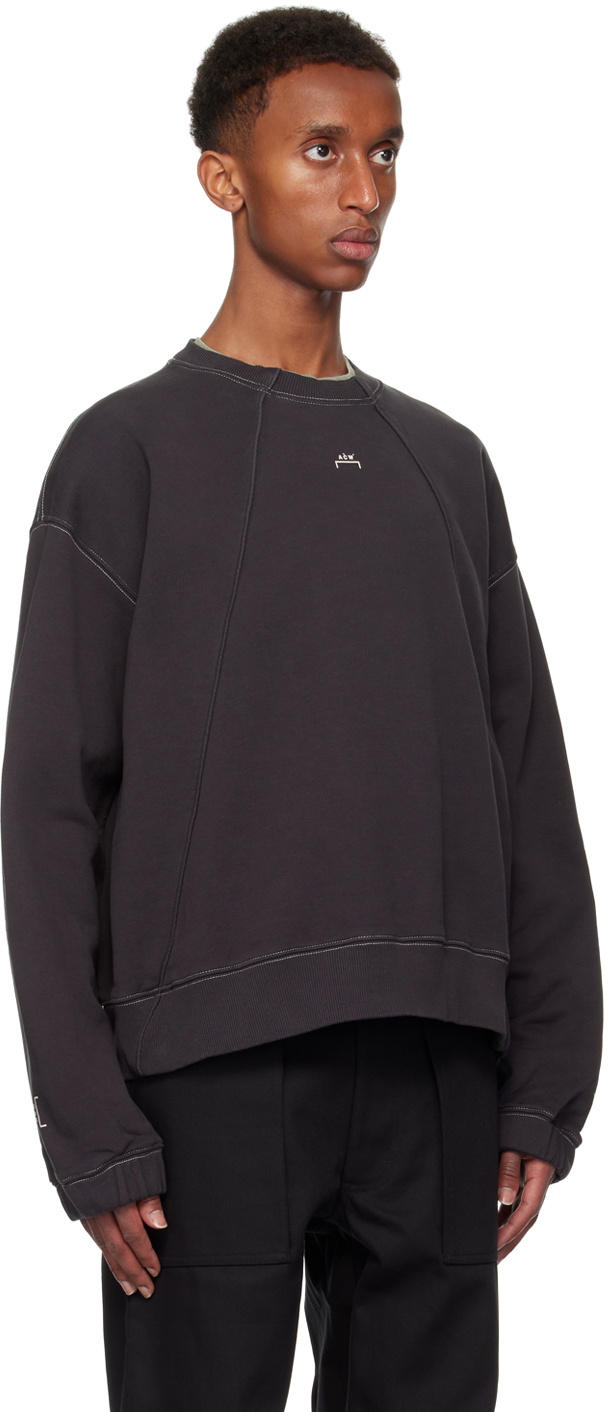 A-COLD-WALL* Black Millbank Sweatshirt A-Cold-Wall*