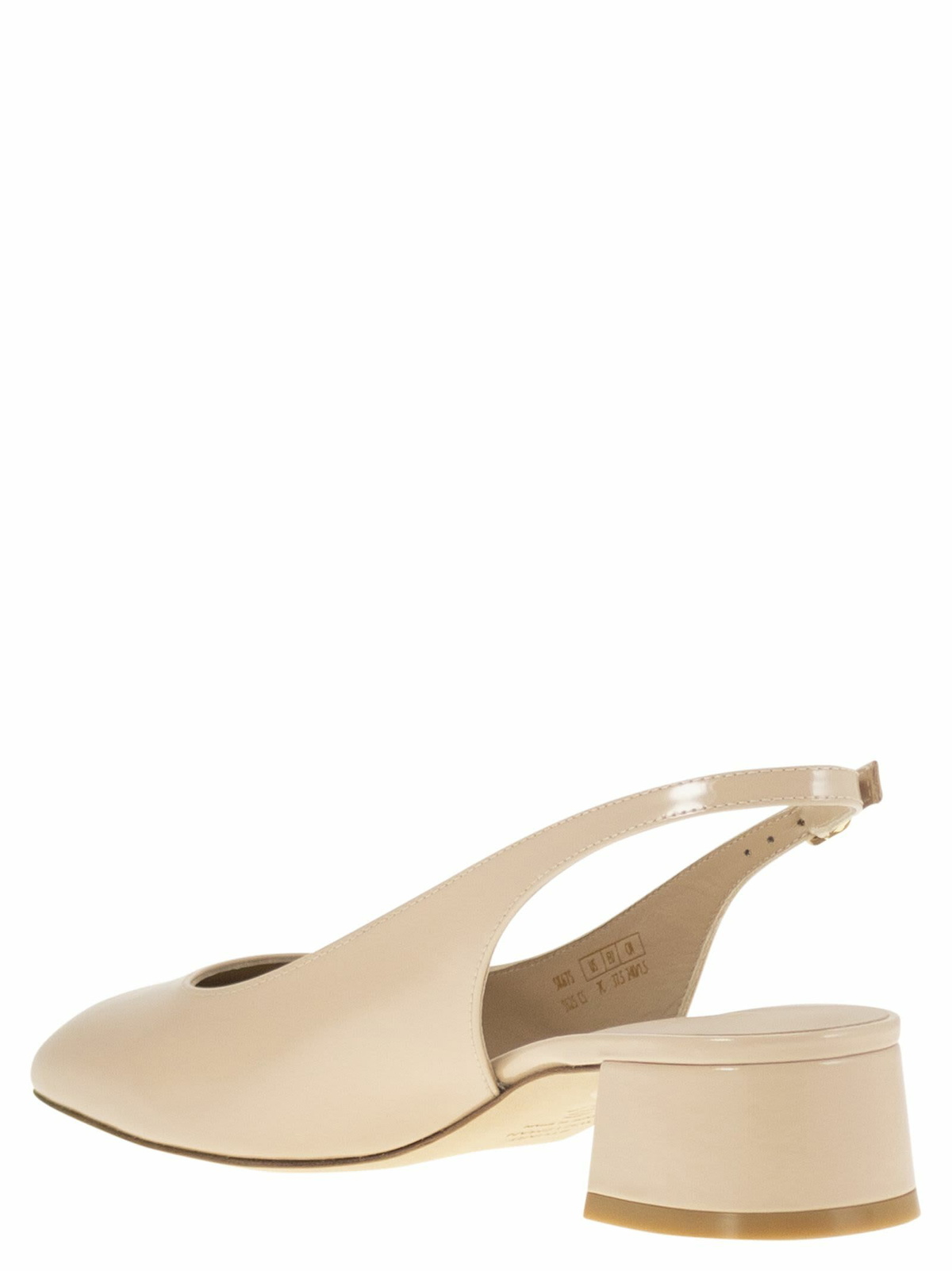サンダル・ミュール Stuart Weitzman MAEVE - Lacquered leather slingback Stuart Weitzman Maeve - Lacquered Leather Slingback Stuart