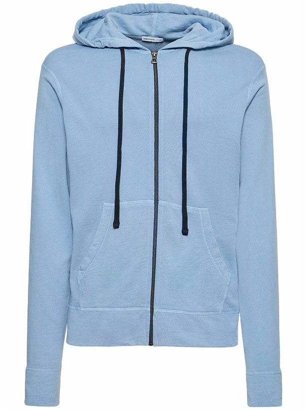 Photo: JAMES PERSE - Vintage French Cotton Terry Zip Hoodie