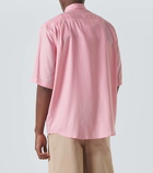 Acne Studios Striped bowling shirt