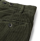 Barena - Rampin Cotton-Blend Corduroy Trousers - Green