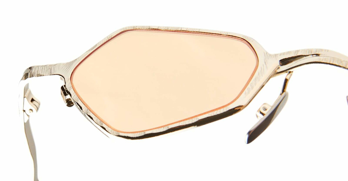 Kuboraum Mask Z25 - Light Gold Sunglasses