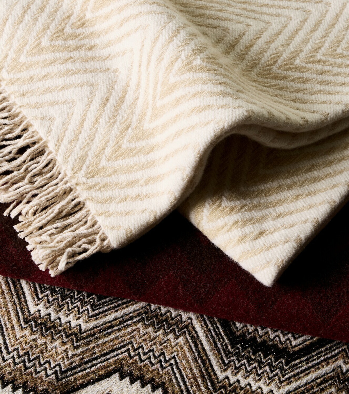 Missoni Ziggy wool and cashmere throw