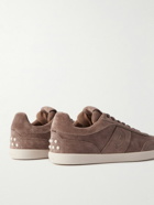 Tod's - Suede Sneakers - Brown