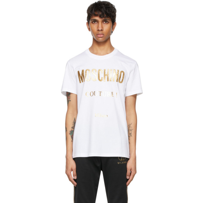 Photo: Moschino White Couture T-Shirt