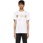 Moschino White Couture T-Shirt