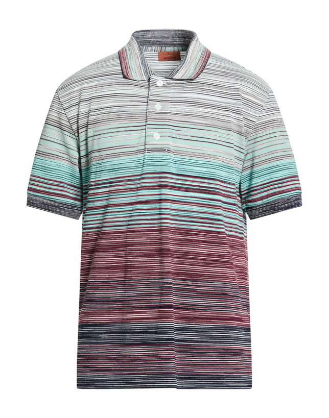 Photo: Missoni Mens Polo shirt Light in Green