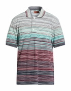 Missoni Mens Polo shirt Light in Green