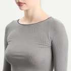 Fruity Booty Women's Second Skins 3/4 Length Top in Slate