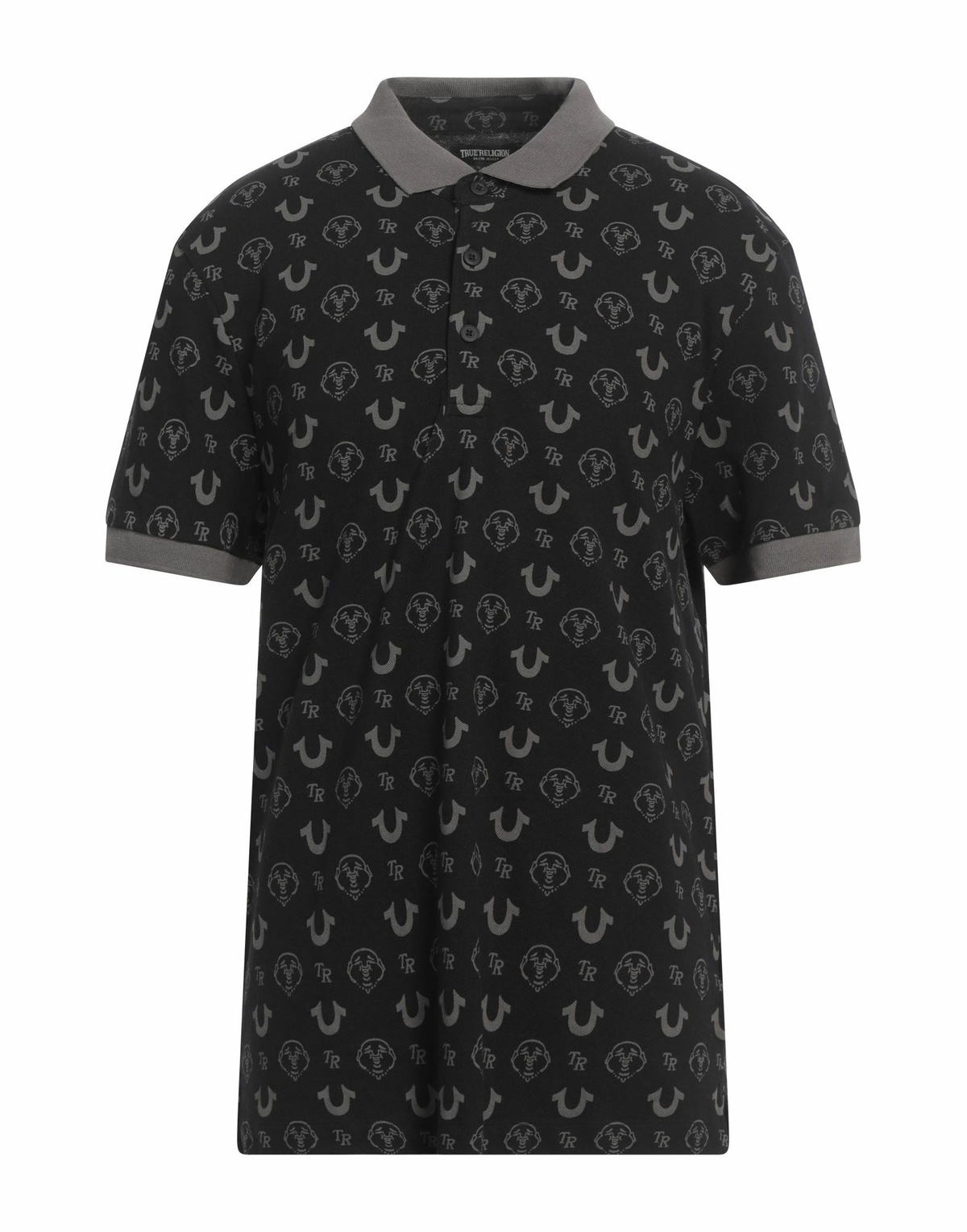 True Religion Mens Polo shirt in Black