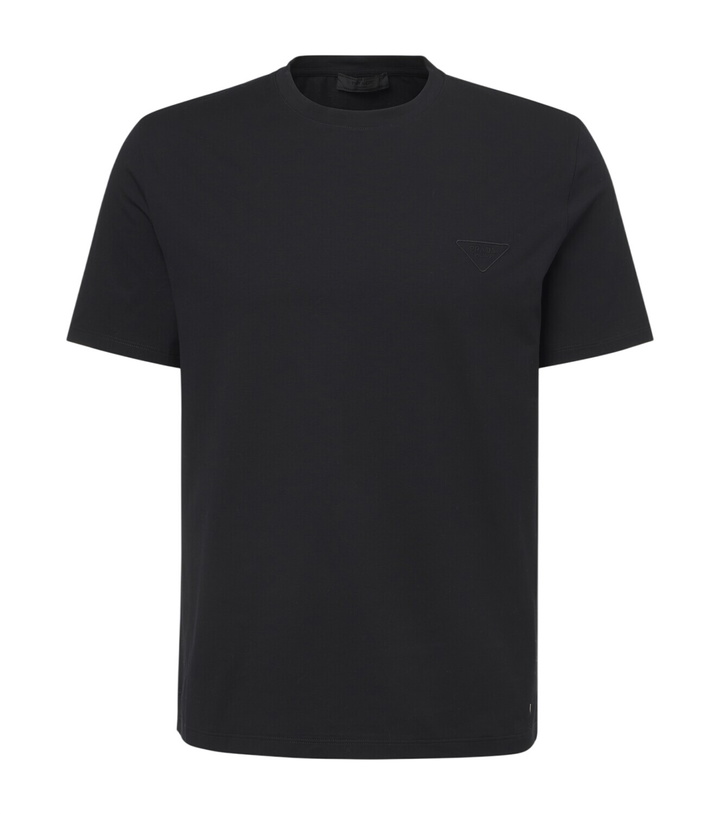 Photo: Prada Cotton-blend jersey T-shirt
