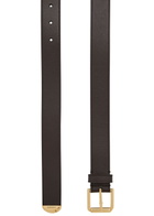 Givenchy Leather Belt Chocolate