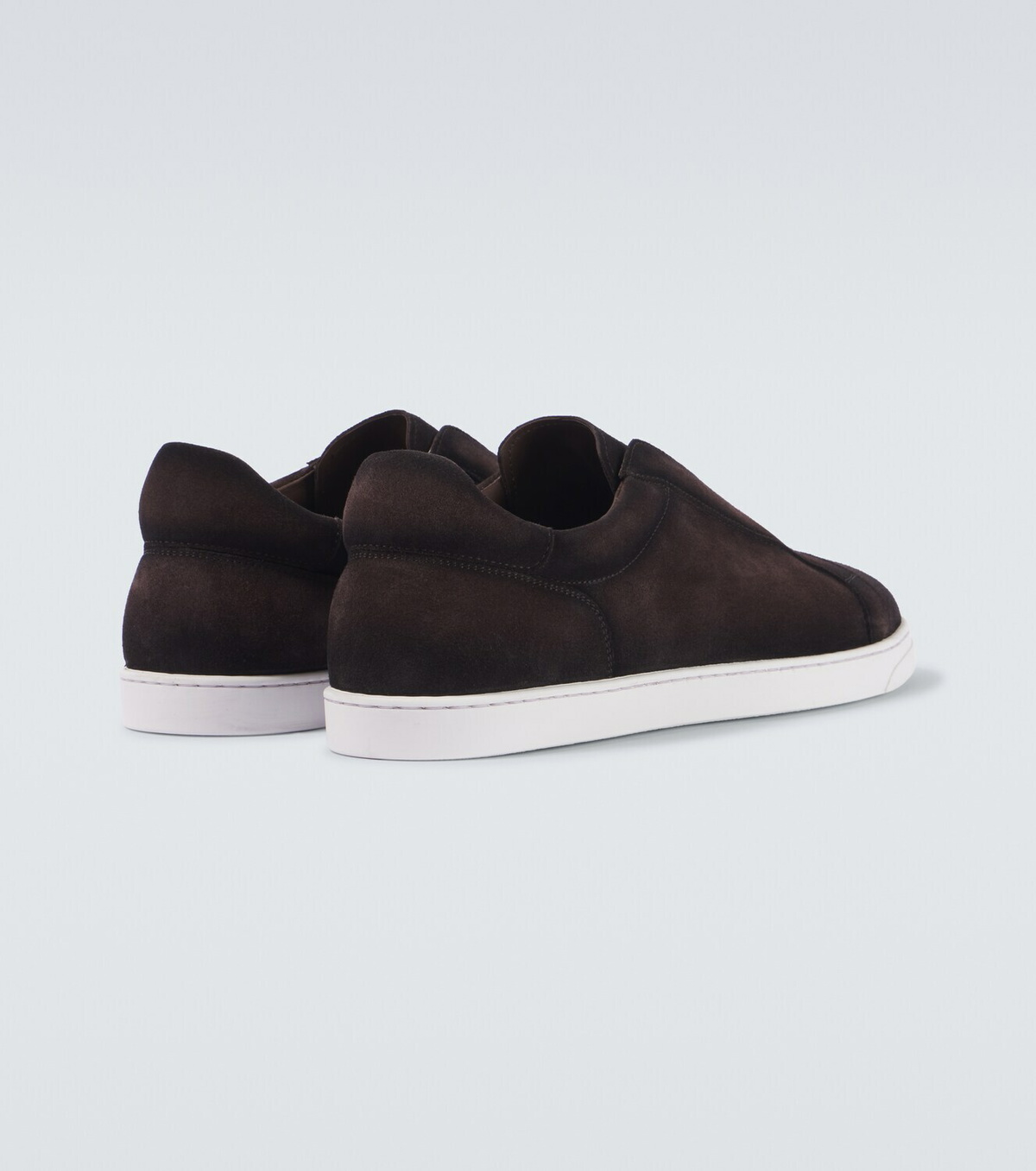 Magnanni Open suede sneakers
