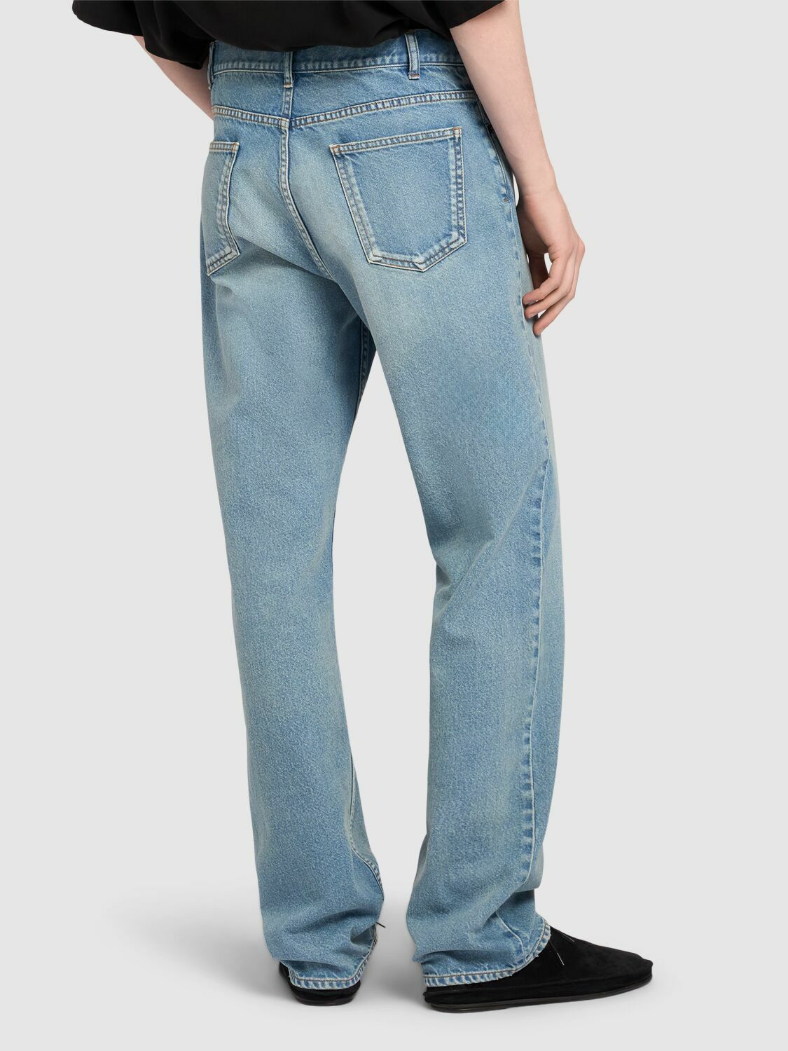 THE ROW Fred Cotton Denim Jeans The Row