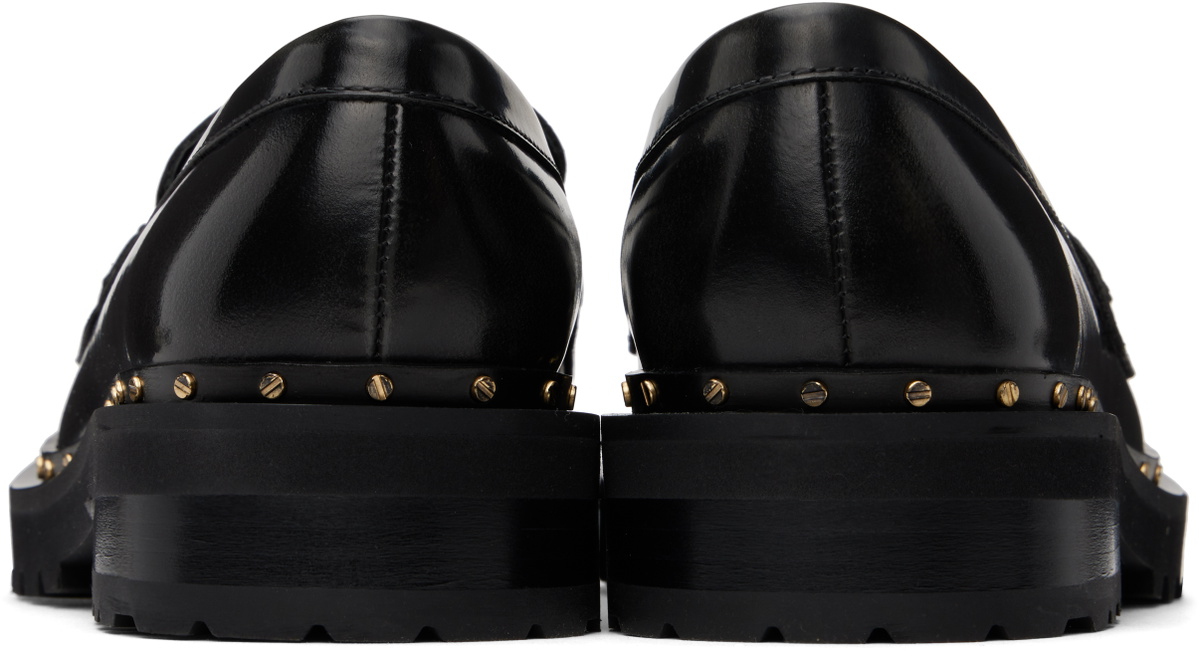 Golden Goose Black Chunky Loafers