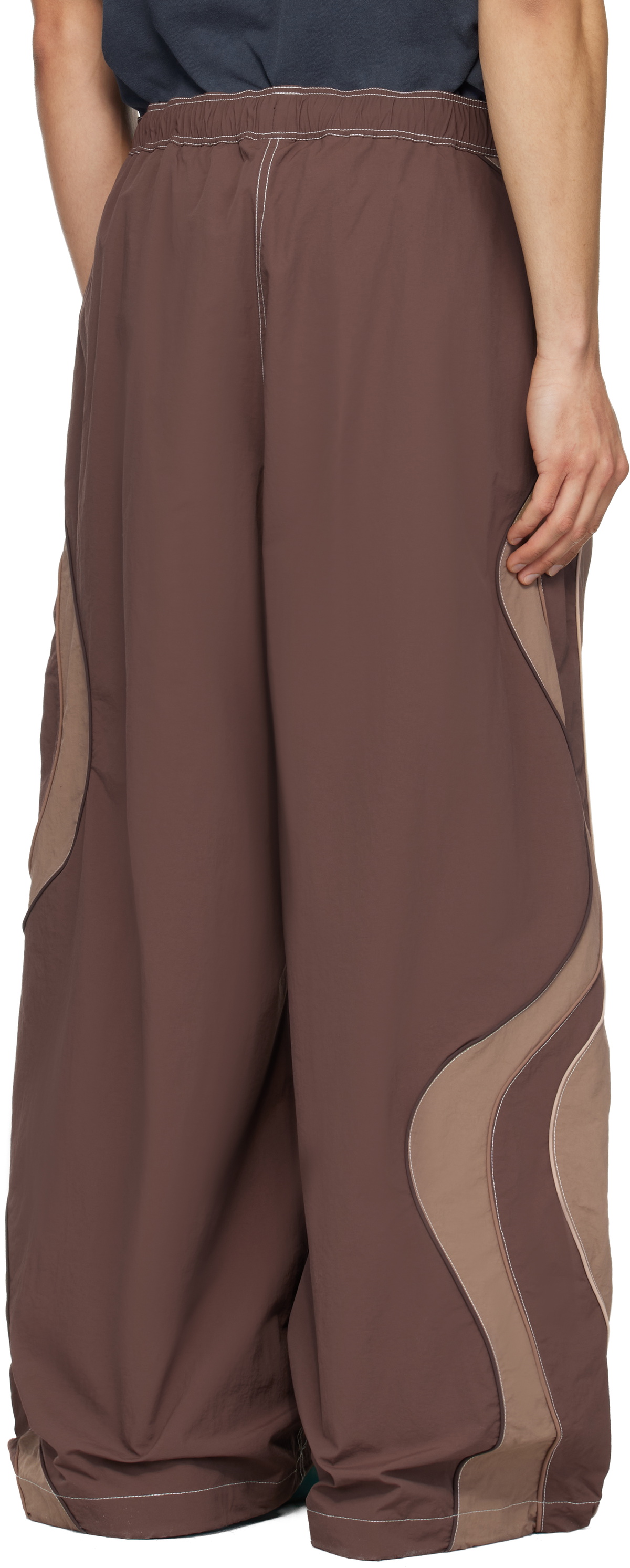 ERL Brown UFO Track Pants