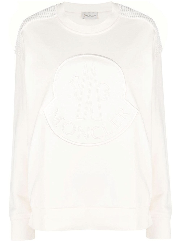 Photo: MONCLER - Logo Cotton Sweatshirt