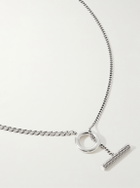 Bottega Veneta - Intrecciato Sterling Silver Necklace