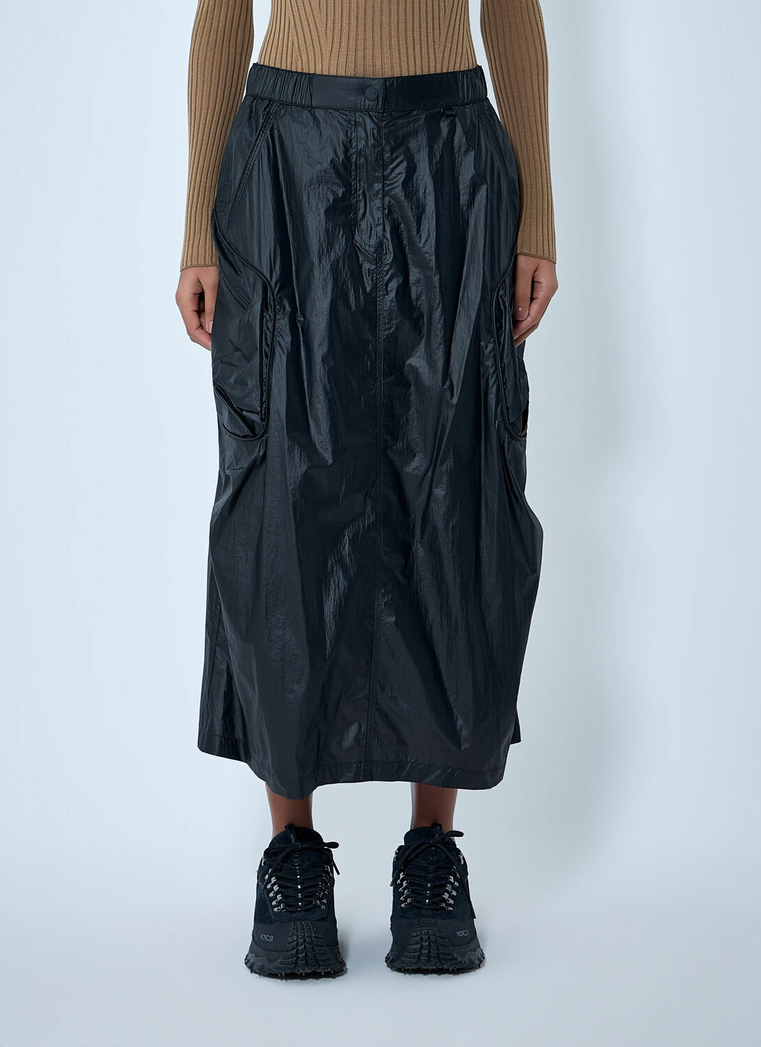 Moncler Technical Midi Skirt